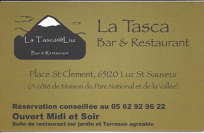 Restaurant luz saint sauveur La Tasca