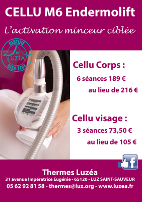 PROMO : CELLU M6 ENDERMOLIFT